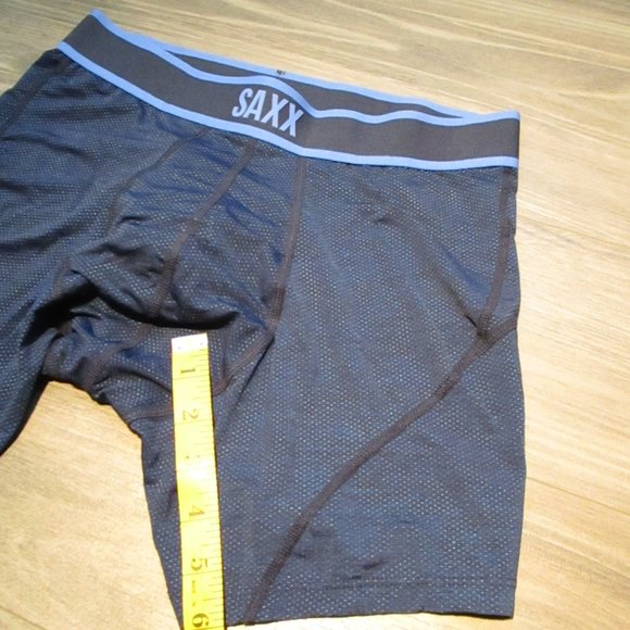 Excellent Used Condition Men's SAXX Kinetic Ballpark Pouch Boxer Brief Medium - Picture 9 of 14